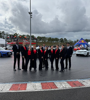 Red Bull Loeb Celebration